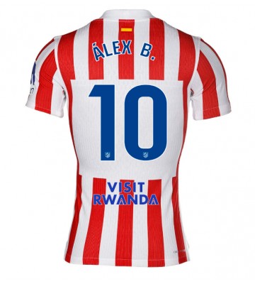 Atletico Madrid Alex Baena #10 Hjemmebanetrøje 2025-26 Kortærmet